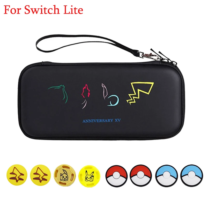 Лимитированный чехол на годовщину XV Pokemons Nintendo doswitch Lite EVA для переноски Switch сумка