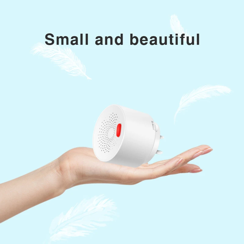 

2021 Tuya WiFi GAS LPG Leak Sensor Alarm Fire Security Detector APP Control Safety Leakage Sensor Smart Home Support AC 85V-250V