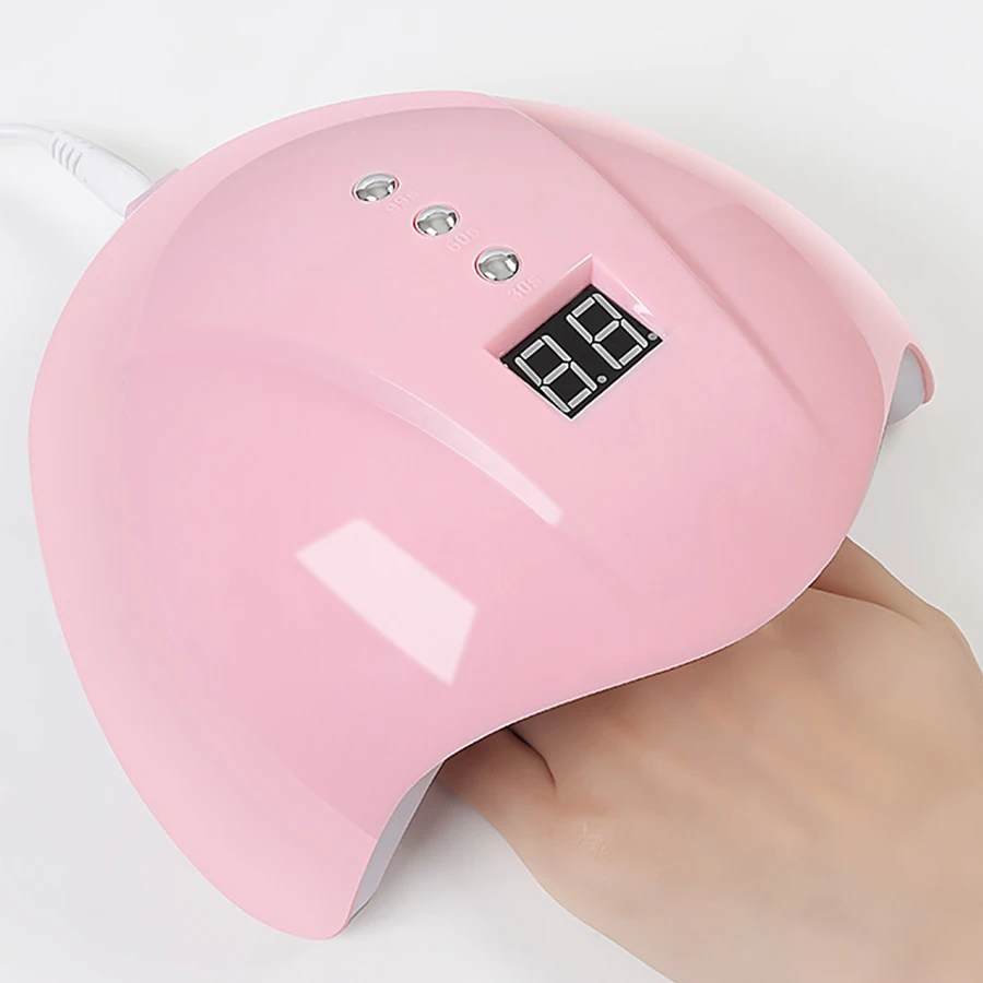 Профессиональная УФ лампа для ногтей 24 Вт гель лак сушилка маникюра педикюра