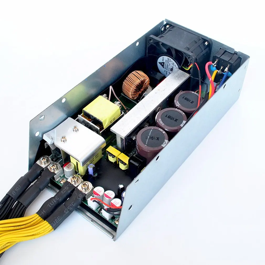 

Mining Power Supply Computer Mining Machine Suitable For 6-8 Graphics Cards Durable Power Supply 2400W
