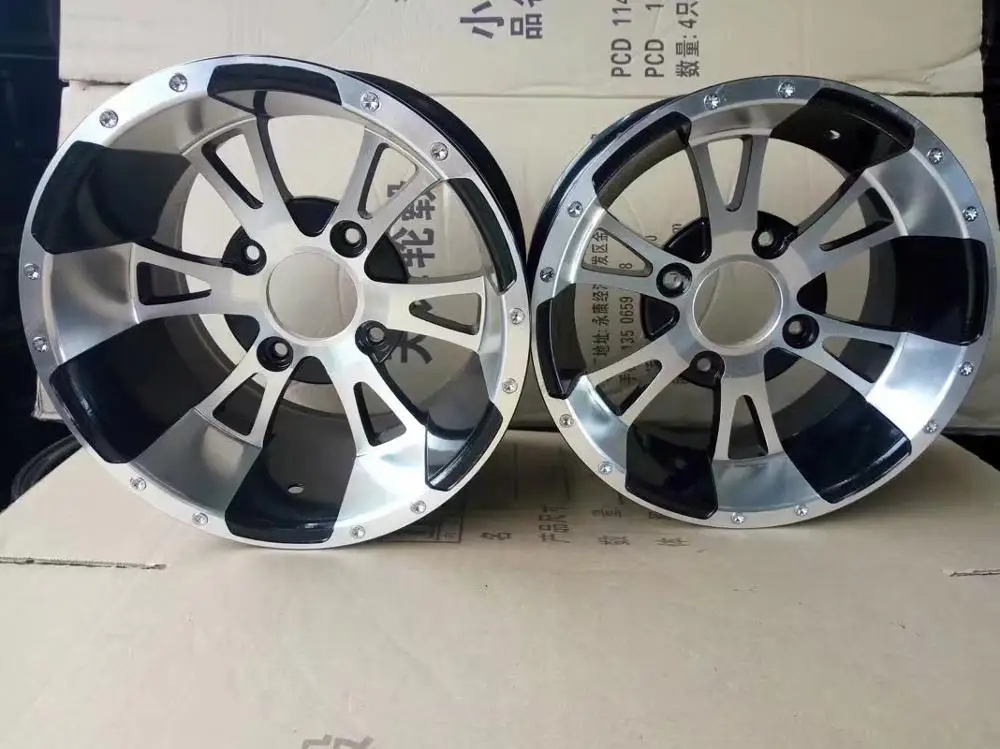 KLUNG абсолютно новые 12 дюймовые диски 12x6 12x8 для багги, картинга, квадроцикла, внедорожника