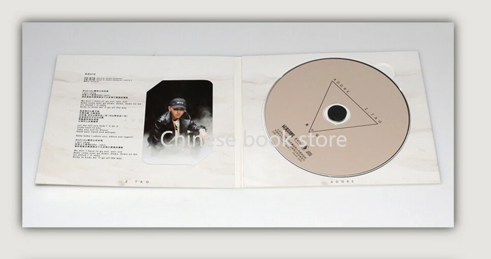 Новая поп книга Tao Adore CD Huangzitao одна песня китайский оригинальный диск|cd book|book