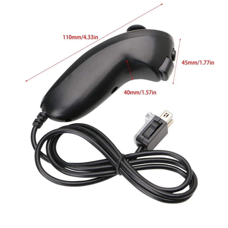 Nunchuck Nunchuk Пульт дистанционного управления видеоиграми для консолей Nintendo консоль
