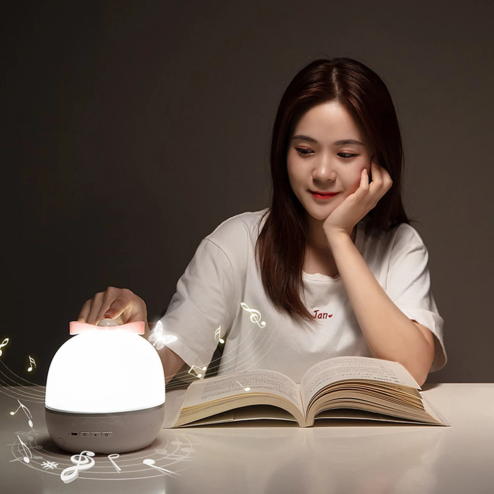 

LED Rotating Projection Lamp Night Light Projector USB Cable Powered Starry Romance For Kids Adults Bedroom Dec Christmas Gift