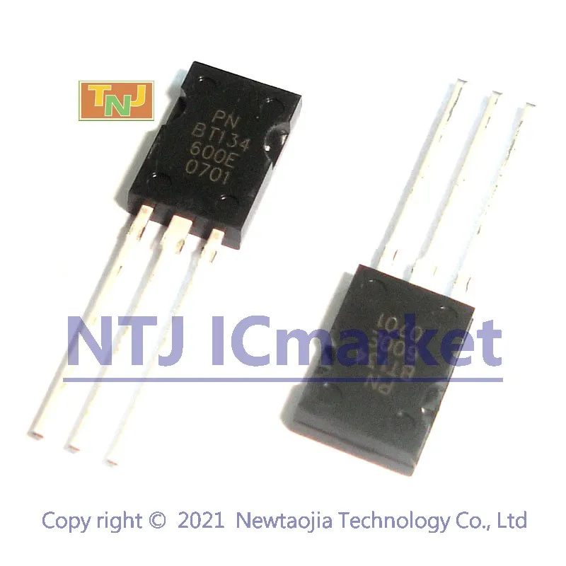 Транзистор с триаками 50 шт. от BT134-600E до-126 BT134-600 600 В 4 а