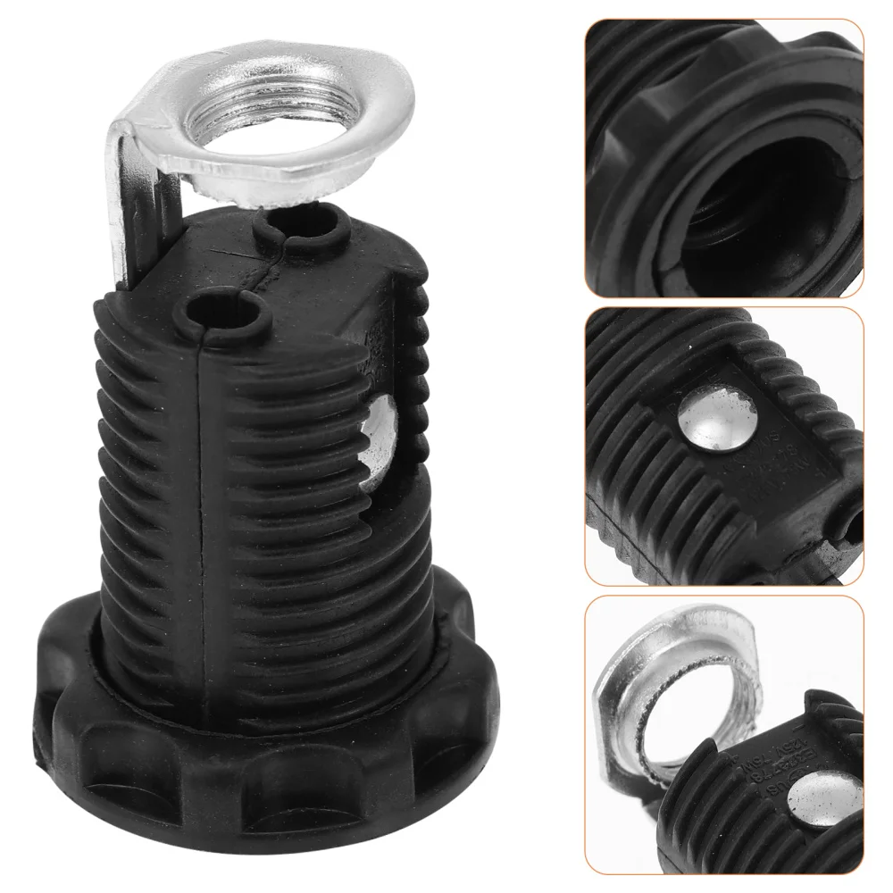 

10pcs E12 Plug-in Screw Light Socket Light Bulbs Holder Pendant Lamp Holder