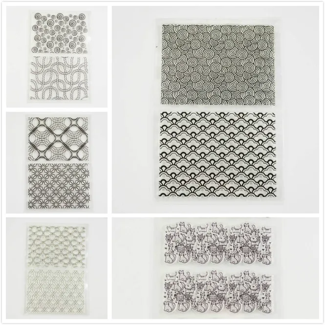 Прозрачный штамп для скрапбукинга детского Рождественского украшения|Штампики|