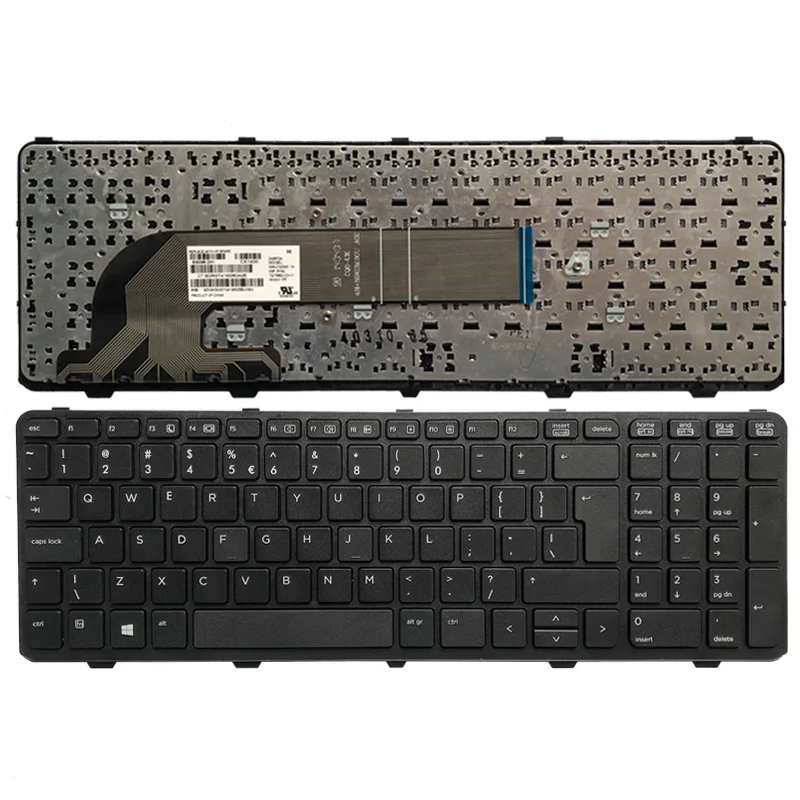 Клавиатура с рамой для ноутбука HP PROBOOK 450 G0 G1 G2 455 470 | Компьютеры и офис