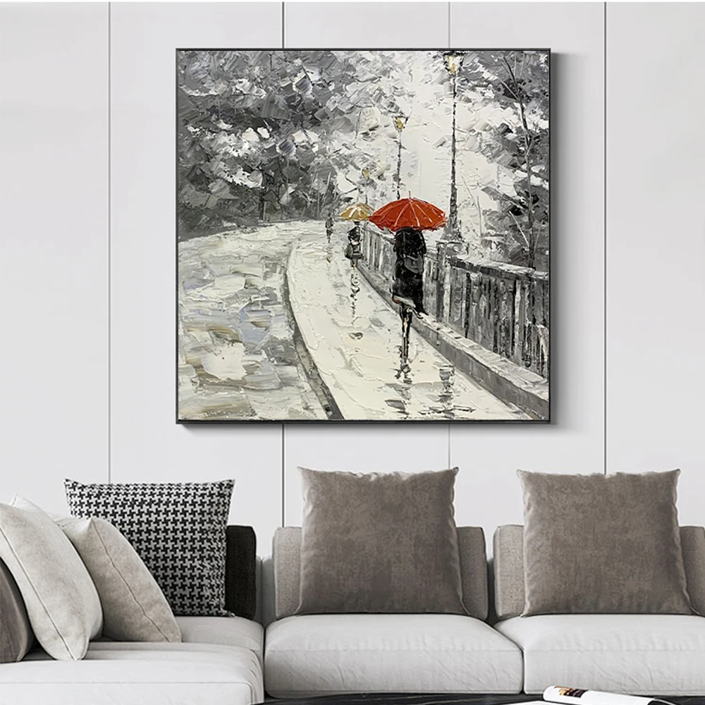 

Handmade Wall Painting Hand-painted Abstract Landscape Oil Painting On Canvas Wall Art Paintings Impressionst Picture Home Decor
