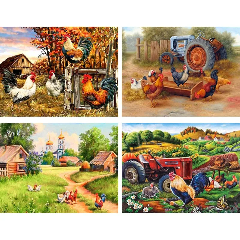 

Набор для алмазной вышивки «СЕЛЬСКИЙ ДВОР»