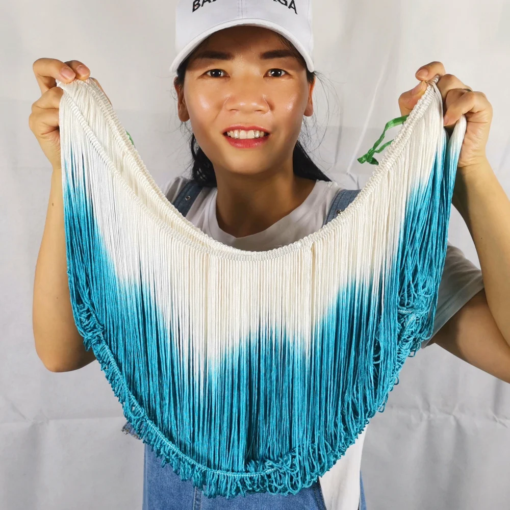 Кружево с бахромой и кисточками для латиноамериканской бахромы 5 ярдов