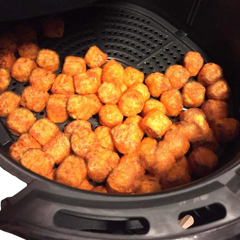 

Air Fryer Rack,Square Grill Plate Crisper Plate Non-Stick Coating Air Fryer Rack for Make French Frie,Pizza,Chicken Wing