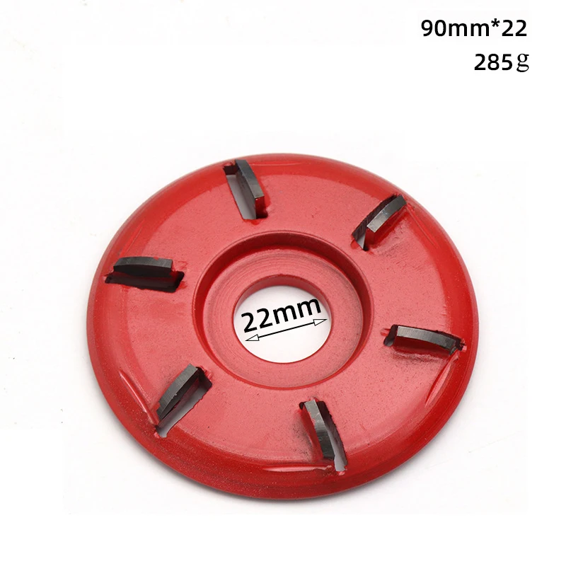 URAN Plane Milling Cutter Woodworking Root Carving Tea Tray Rough 90x22mm DIY Angle Grinder Accessories | Инструменты
