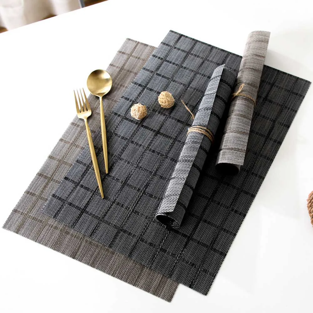 Коврики подставки для стола под чашку сетка полоса прямоугольные салфетки
