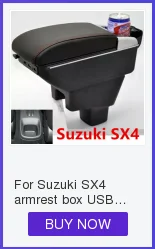 Для Suzuki jimny подлокотник коробка зарядка через usb увеличивает двухслойный центральный магазин содержание держатель стакана, пепельница аксессуары