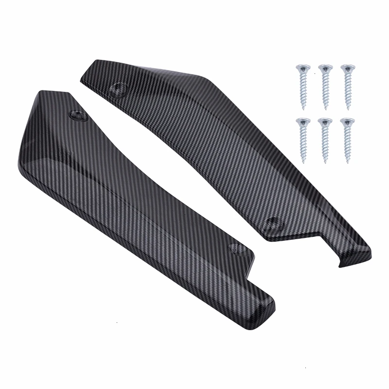 NS Modify 2 шт. Универсальный Автомобильный задний бампер разделители угла для губ