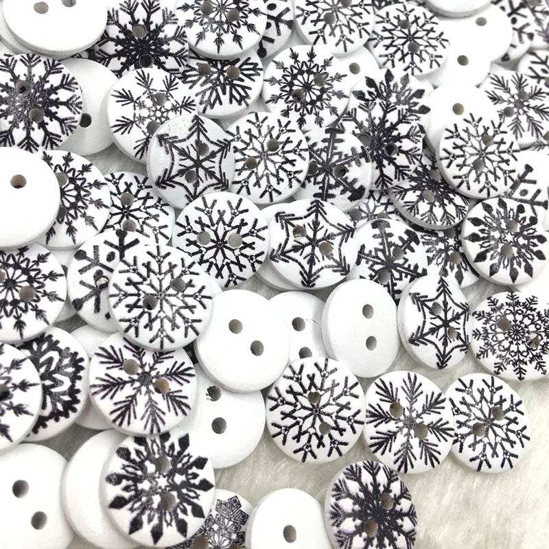 10/50/100 шт. снежинки для скрапбукинга|craft scrapbook|wooden buttonsbuttons sewing |