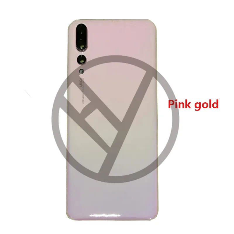 P20 Pro Чехол для задней части телефона для huawei P20Pro P20 Pro задняя крышка батарейного отсека задняя стеклянная панель Замена