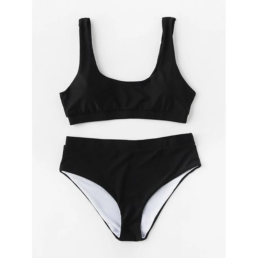 Новинка винтажное бикини женский купальник 2020 Холтер пуш ап набор ретро средняя