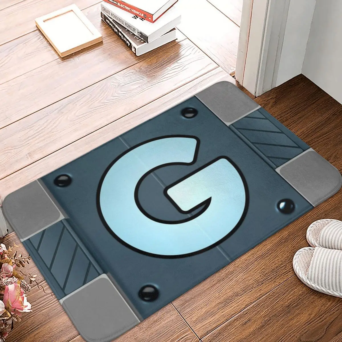 Придверный коврик Gadgetron в виде ящика ковер из полиэстера нескользящий напольный