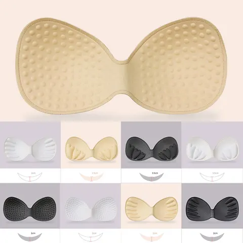 Foam Triangle Sponge Pads Chest Cups Breast Bra Summer Inserts Women Clothes Accessories Swimsuit Padding Inserts Chest Pad