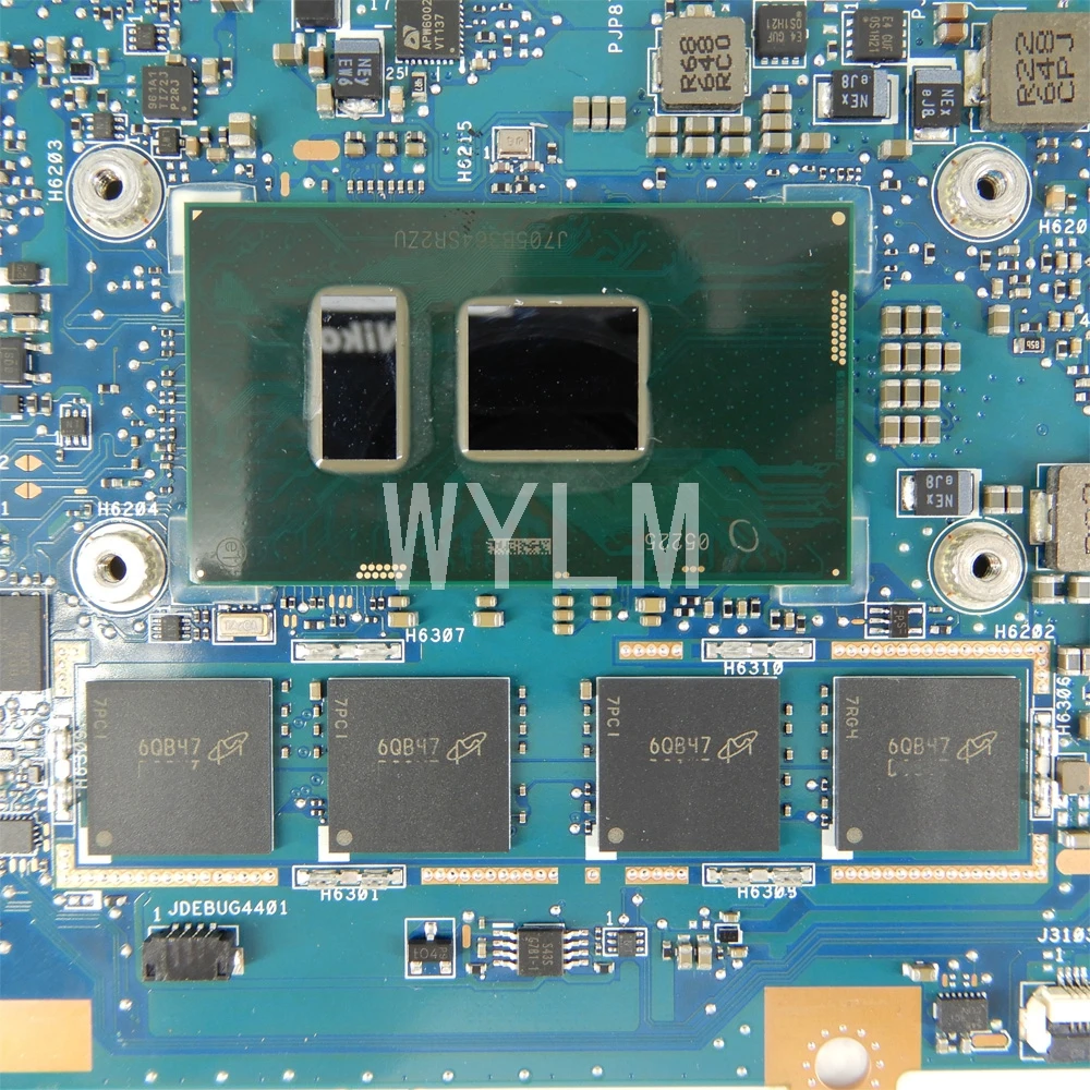 UX490UA i5 7200 Процессор материнская плата REV2.1 для ASUS UX490U UX490UAR zenbook 90NB0CZ0 R05100 Бесплатная