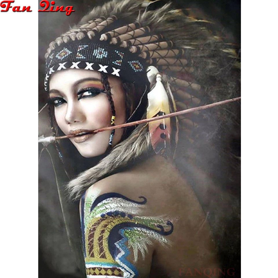 5D алмазная живопись сделай сам вышивка крестиком полноразмерная круглая