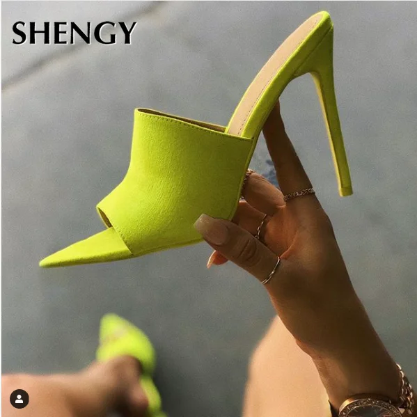 Женские босоножки из флока на высоком каблуке туфли лодочки для работы и