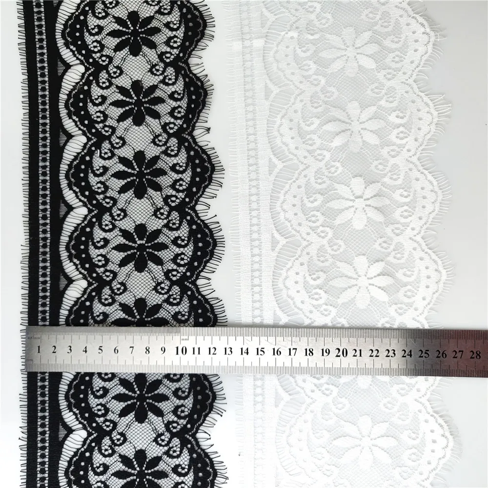 Ультратонкая нейлоновая кружевная ткань 3 ярда ширина 13 см|sewing accessories|embroidered lace