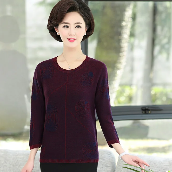 Высокое качество весенний свитер трикотаж новинка 2020 круглый вырез женский