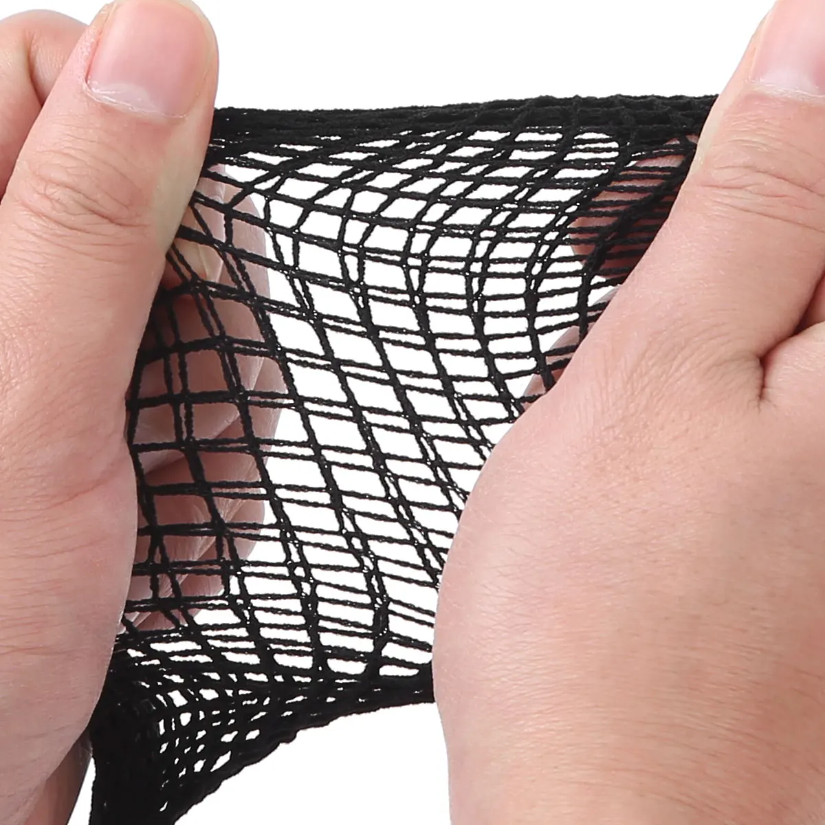 

Women Girls Soft Stretchy Sheer Fishnet Thigh-High Stockings Sexy Lingerie Long Hosiery Breathable Sissy Stockings Pantyhose