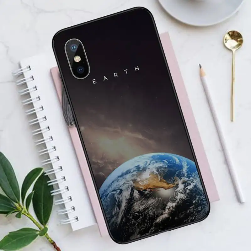 

Space Solar System Planets Earth Mars Phone Cases for iPhone 11 12 pro XS MAX 8 7 6 6S Plus X 5S SE 2020 XR Luxury brand shell