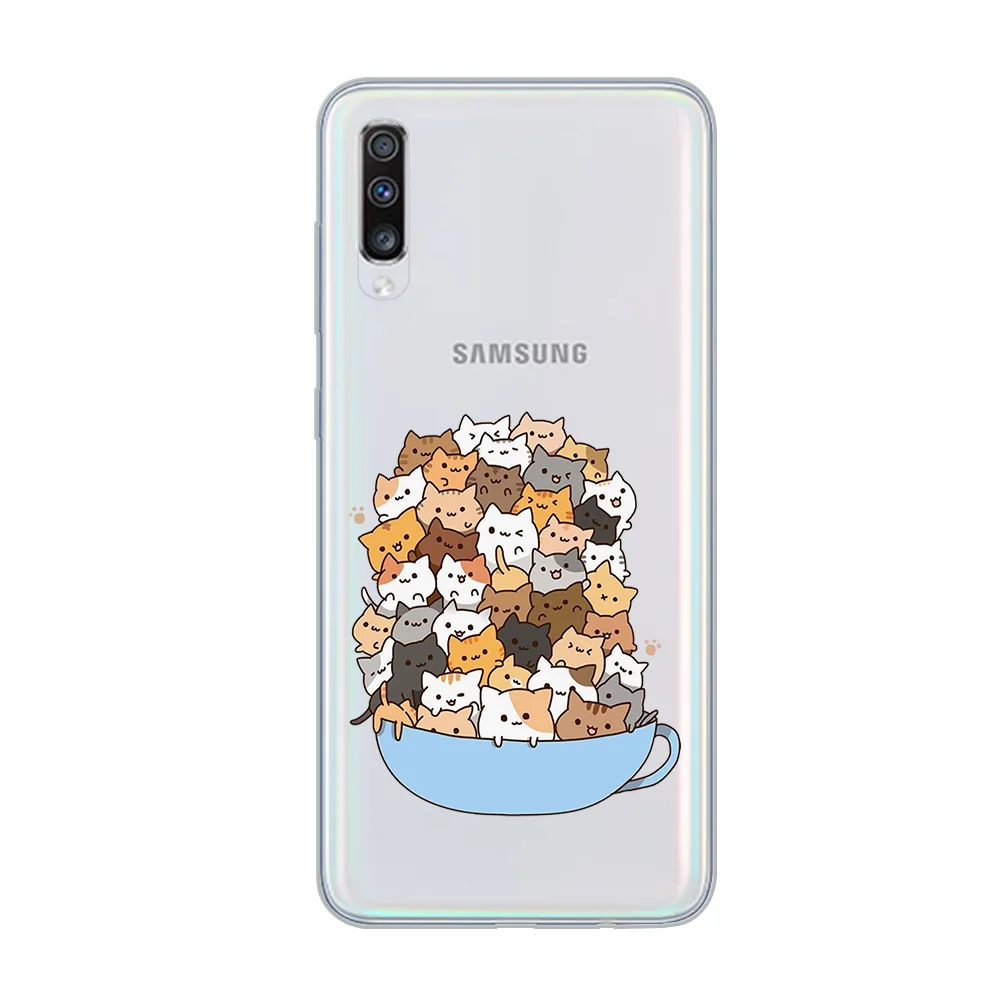 Ciciber чехол для телефона Samsung Galaxy A50 A70 A80 A40 A30 A20 A60 A10 A20e Мягкий Силиконовый ТПУ с