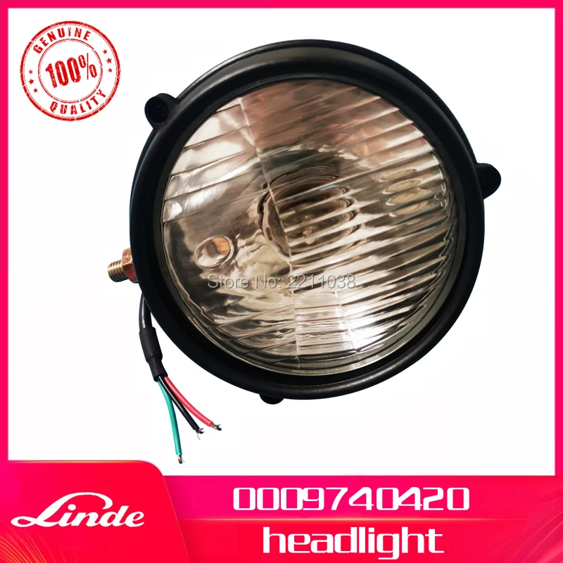 Вилочный погрузчик Linde оригинальная деталь 0009740420 фар используется на