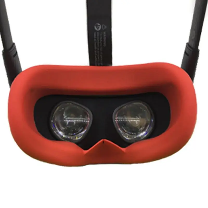 Мягкая силиконовая маска для глаз против пота чехол Oculus Quest VR очки унисекс