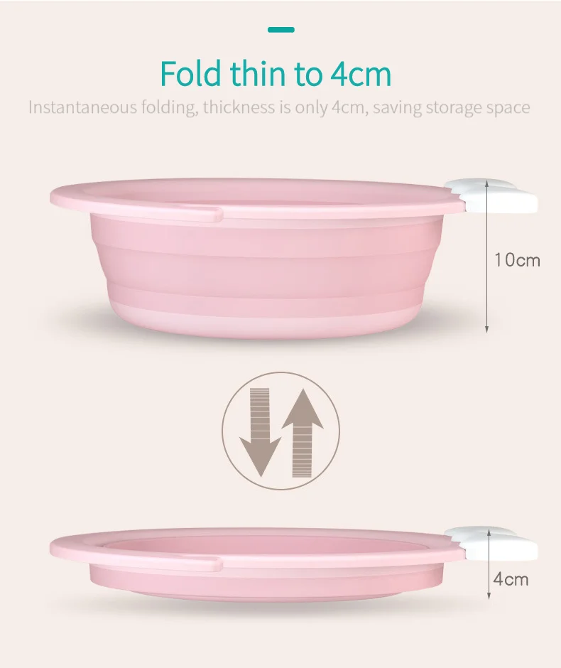 Портативный складная детская Ванна для путешествий бассейна эко безопасный