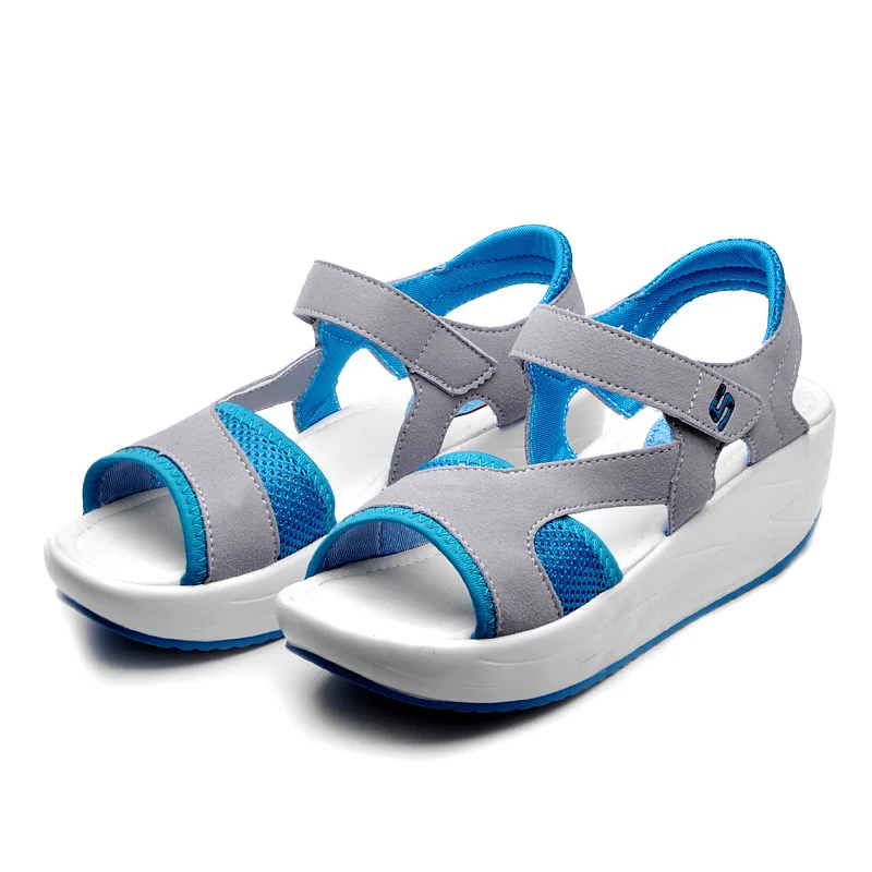 

Сандалии женские на нескользящей подошве, пляжные Босоножки на платформе, Повседневная летняя обувь, 2021