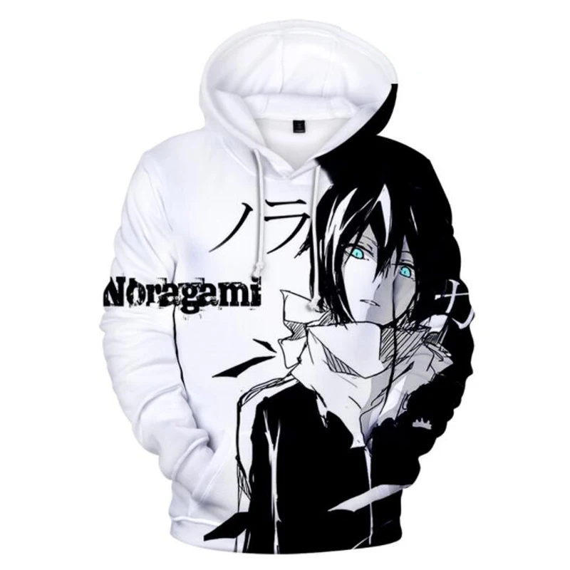 Толстовка Noragami с капюшоном костюм для косплея из аниме толстовки в стиле