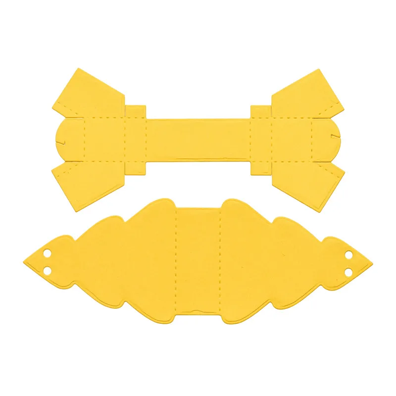 GJCrafts шаблоны для коробок металлические режущие штампы Новинка для трафарет для скрапбукинга альбом бумага декоративная открытка Рождественская коробка трафарет ремесло штампы