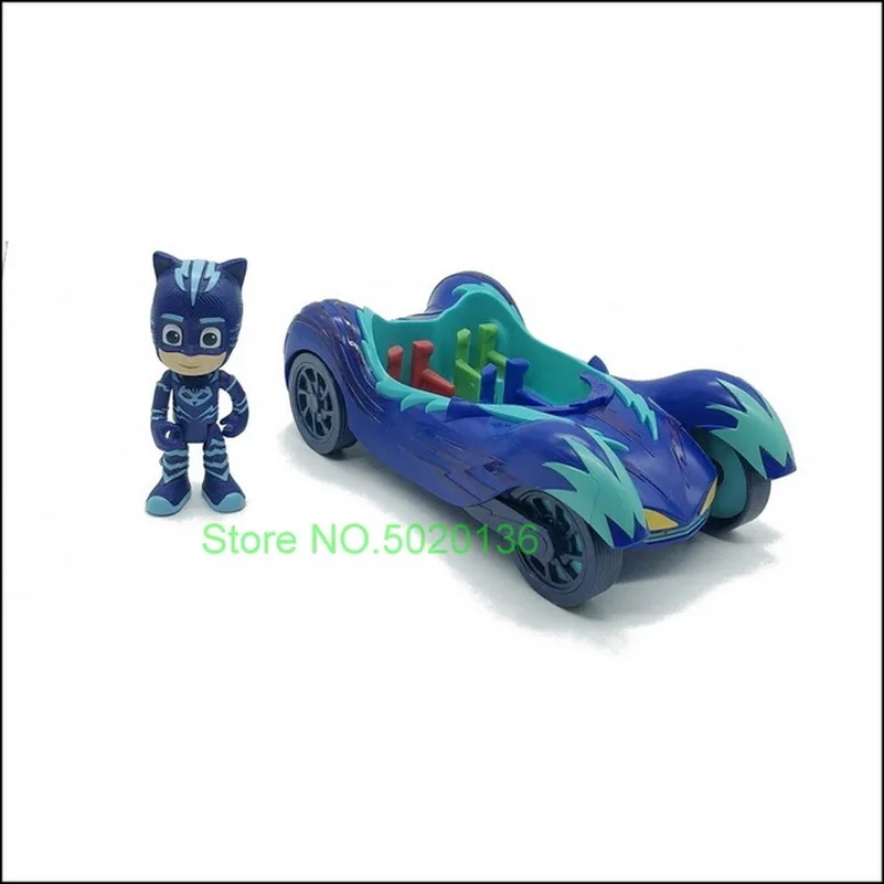 PJ Driving Characters Masks Car Jouet Oyuncak Greg Amaya Freddy Pajamases Toy Juguetes Anime Figures Birthday Christmas Gift | Игрушки и