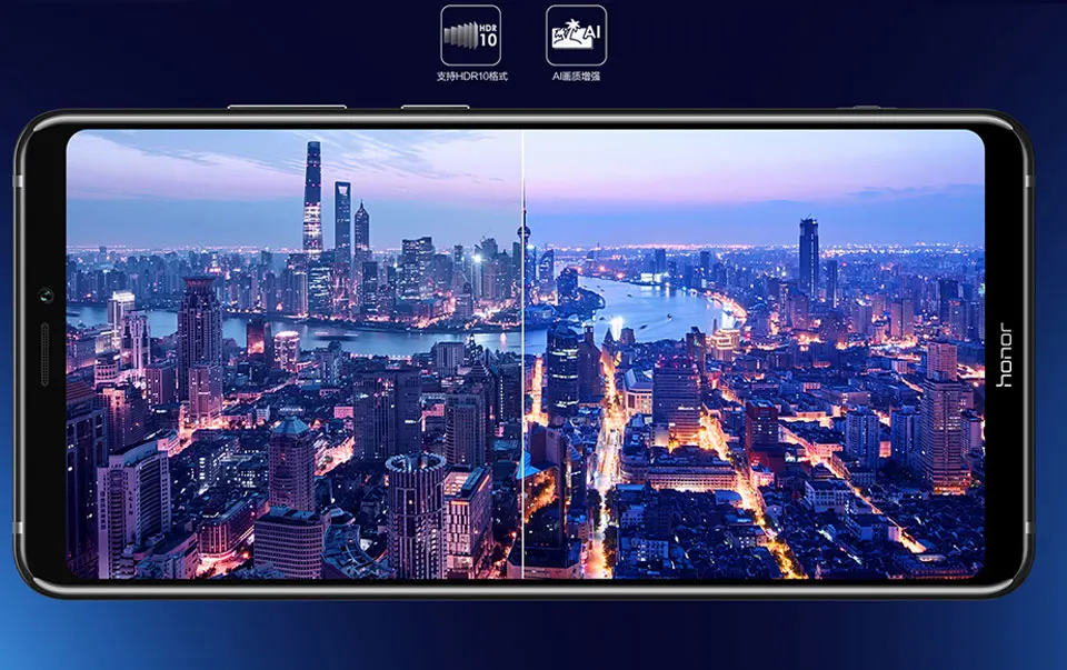 Honor Note 10 Kirin 970 Восьмиядерный игровой смартфон 6,95 дюймов 5000 мАч батарея Android 8,0 24MP NFC мобильный телефон