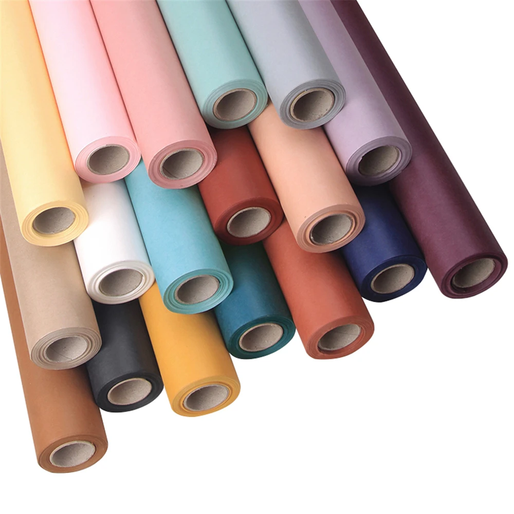 8 ярдов Оксфорд рулон бумаги гидроизоляционные флористы букет цветоводства