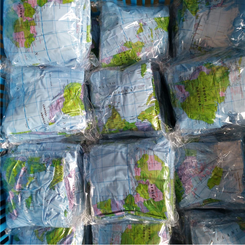 30 см надувные игрушки для детей карты из ПВХ земли английская версия глобус мира