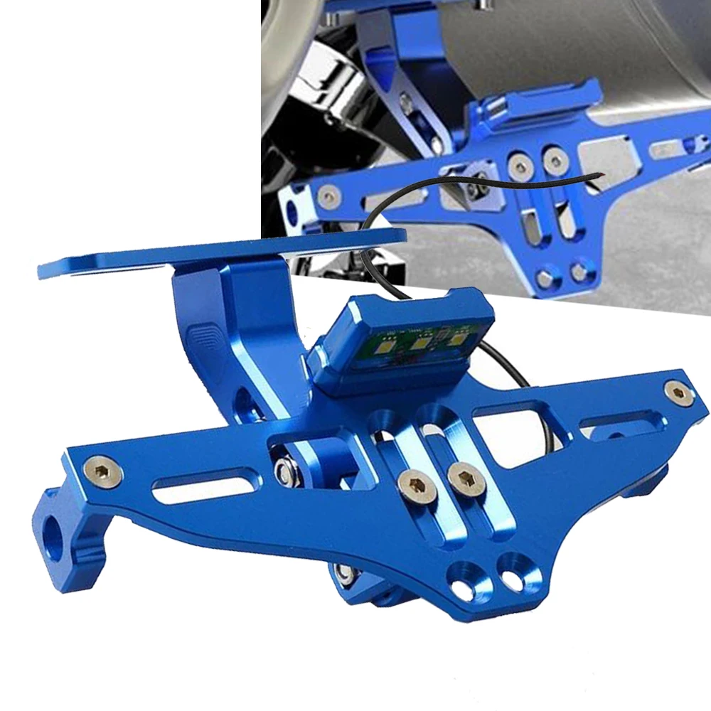 

Кронштейн номерного знака CNC для мотоцикла, держатель номерного знака, рамка, номерной знак для YAMAHA Warrior YFM350 Banshee 350 Raptor YFM660