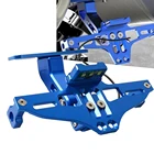 Кронштейн номерного знака CNC для мотоцикла, держатель номерного знака, рамка, номерной знак для YAMAHA YFM700 Raptor 700R TTR125LLELWw WR250