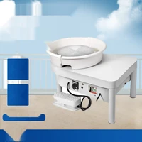 25cm 450w electric wheel pottery lathes machine ceramic clay ceramic wheel machine wheel machine diy with foot pedal and removab