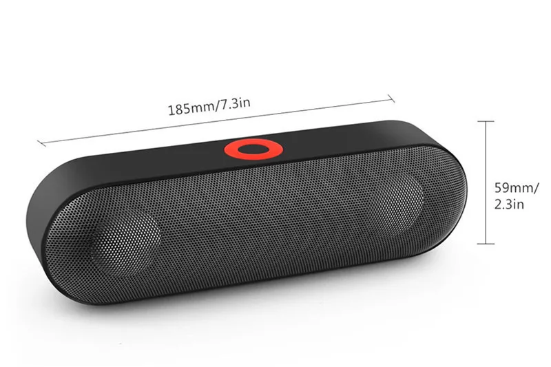 NBY-18 сабвуфер беспроводной Bluetooth динамик Портативный Открытый карта автомобиля