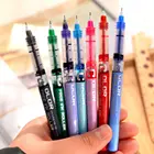 Цветная цветная гелевая ручка, 1 шт., 0,5 мм, чернила среднего цвета, шариковая ручка для бизнеса, офиса, школы, канцелярские принадлежности, подарок, ручка для подписи