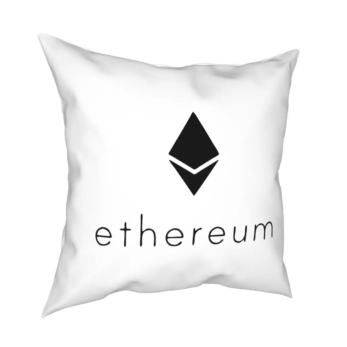 Наволочка для подушки с логотипом Ethereum Биткоин криптовалюта Btc блокчейн