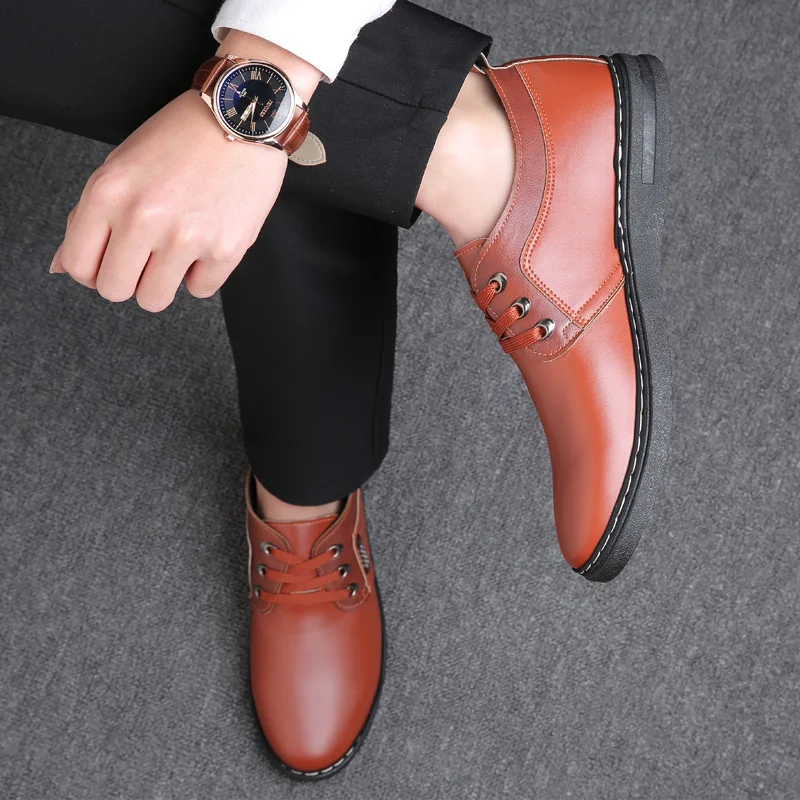 

Men's Loafers Fashion Mens Sports Shoes Leather Men's Shoes Cheap sneakers-men Moccasins For Men moccasin man Flat Leather Shoes